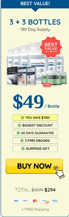 Quietum Plus Buy 6 Bottle