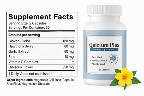 quietumplus ingredient fact